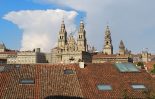 Tejados y Catedral de Santiago de Compostela
