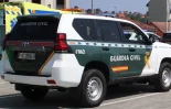 Guardia Civil y ambulancia