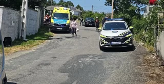 Accidente de tráfico en Barbadás