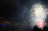 Fuegos artificiales en las Fiestas