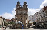 Plaza de la Peregrina en Pontevedra