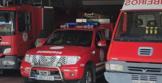 Vehículos de los Bomberos