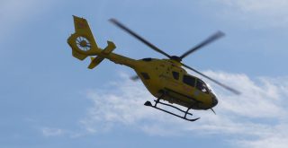 Helicóptero del 061 con base en Ourense