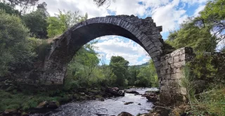 Ponte da Cruz de San Amaro en Ourense